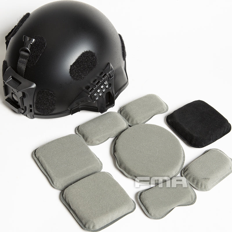 FMA IHPS Integrated Head Protection System Tactical Helmet - BLACK - APEXTAC GEAR