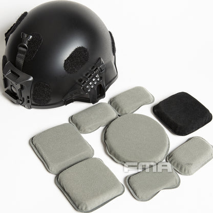 FMA IHPS Integrated Head Protection System Tactical Helmet - BLACK - APEXTAC GEAR