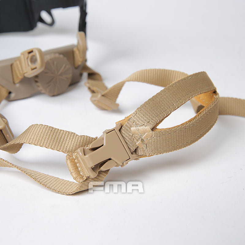 FMA Helmet Internal Occ-Dial Liner Kit (Upgrade Version) - DE TAN L/XL  (TB272B) - APEXTAC GEAR