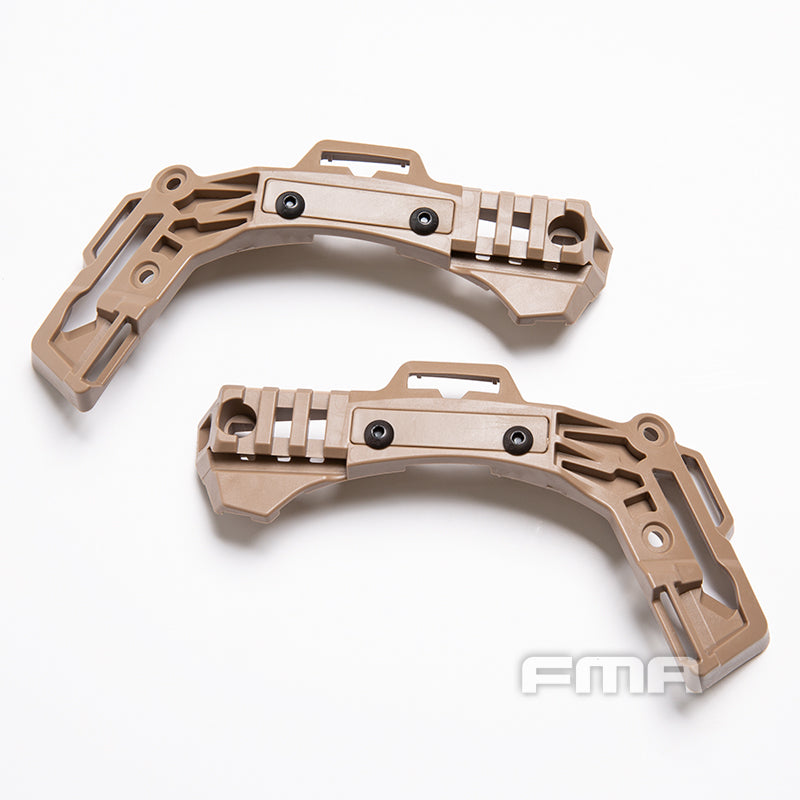 FMA EX Ballistic Helmet Rail 3.0 Retrofit Kit - DE TAN (TB1392) - APEXTAC GEAR