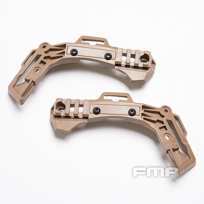 FMA EX Ballistic Helmet Rail 3.0 Retrofit Kit - DE TAN (TB1392) - APEXTAC GEAR