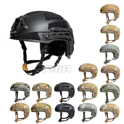 FMA Caiman Ballistic Style Airsoft Protective Helmet - SetDigital Woodland MARPAT (TB1383B) - APEXTAC GEAR