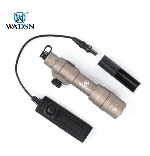 WADSN M600DF Scout Light Rail Mount LED Flashlight w/ Dual Function Switch - TAN (WD04013) - APEXTAC GEAR