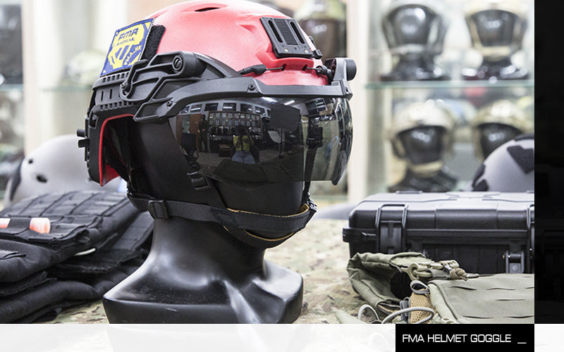 FMA Helmet Goggle Enhanced Protective Fog Mask - APEXTAC GEAR