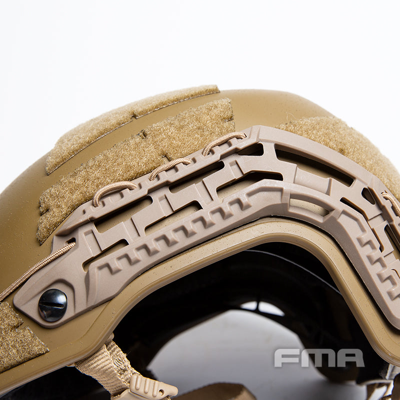 FMA Caiman Ballistic Style Airsoft Protective Helmet - Highlander Camo (TB1383B) - APEXTAC GEAR