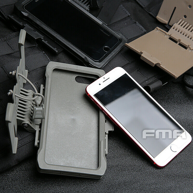 FMA Iphone 7/8 plus mobile pouch for Molle - FG Green (TB1320) - APEXTAC GEAR