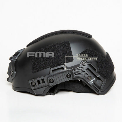 FMA EXF Ballistic Tactical Helmet Version 3.0 (M/L) - BLACK (TB1268B) - APEXTAC GEAR