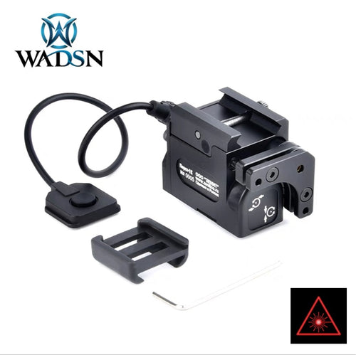 WADSN Perst-1K Combined Device (RED Laser) (Aluminum) - BLACK - APEXTAC GEAR