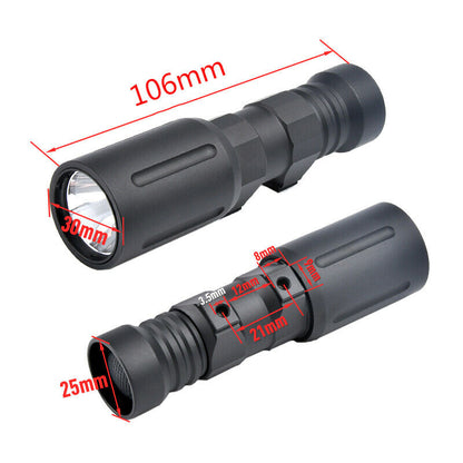 WADSN ML PLHv2 Flashlight Tactical Rail Mount 1000 lumens LED Light - APEXTAC GEAR