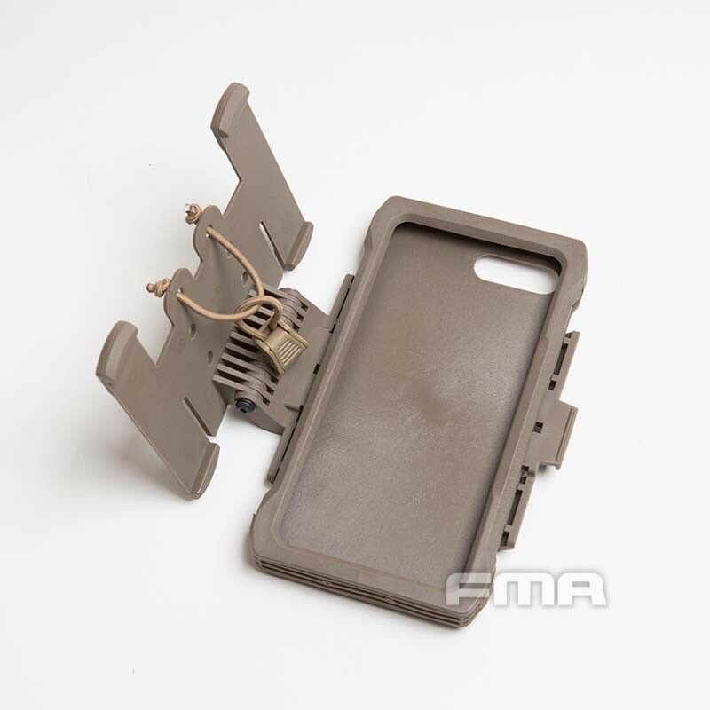 FMA Iphone 7/8 plus mobile pouch for Molle - DE TAN (TB1320) - APEXTAC GEAR