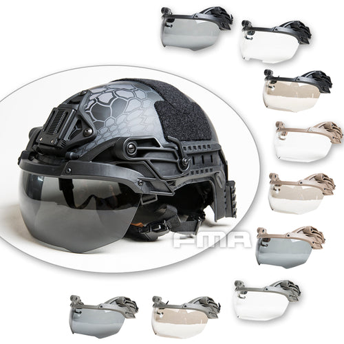 FMA Helmet Goggle Enhanced Protective Fog Mask - APEXTAC GEAR