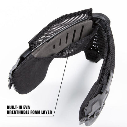 FMA EX Helmet All-Terrain Mandible Half Face Mask w/ Ear Face Protection TB1471 - APEXTAC GEAR