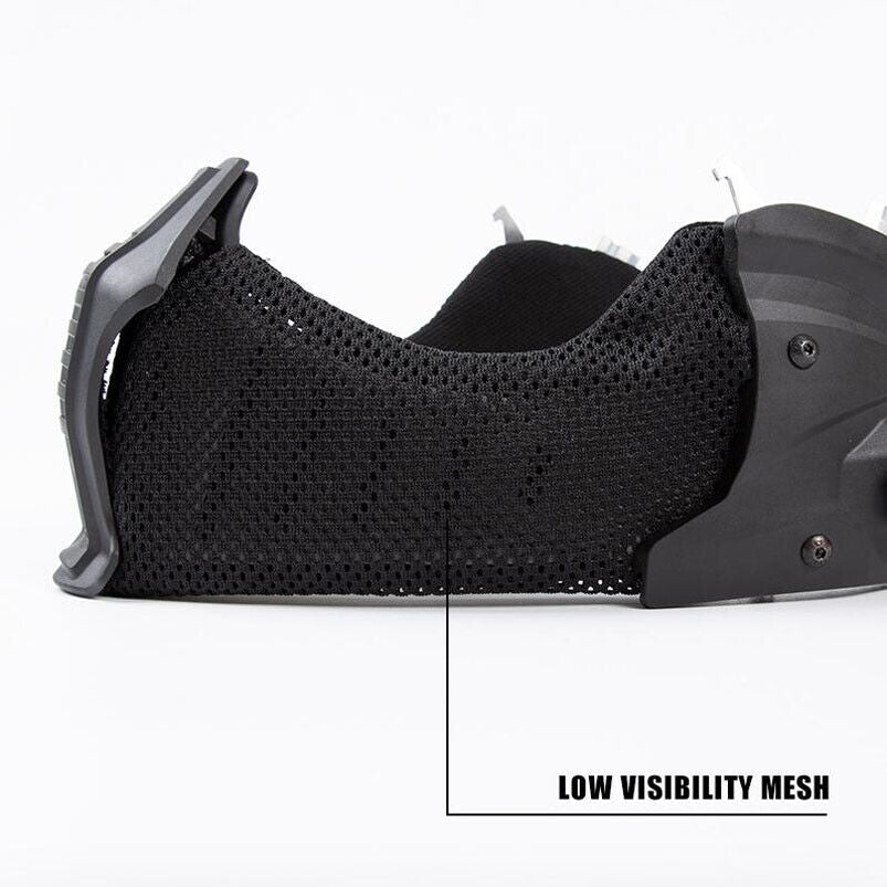 FMA EX Helmet All-Terrain Mandible Half Face Mask w/ Ear Face Protection TB1471 - APEXTAC GEAR