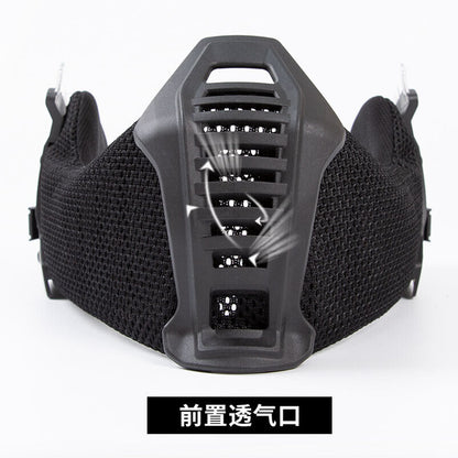 FMA EX Helmet All-Terrain Mandible Half Face Mask w/ Ear Face Protection TB1471 - APEXTAC GEAR