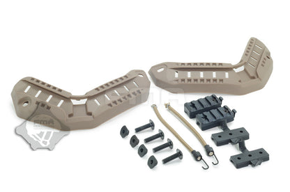 FMA ARC Helmet Rail Kit for Maritime Helmet - DE TAN (TB927) - APEXTAC GEAR