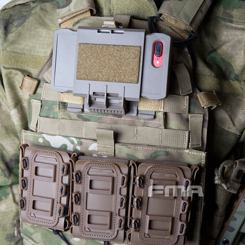 FMA Iphone 7/8 plus mobile pouch for Molle - BLACK (TB1320) - APEXTAC GEAR