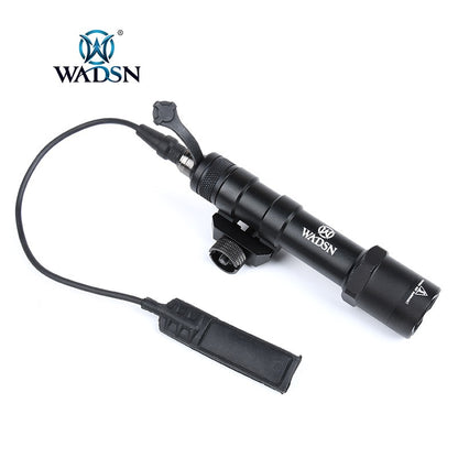 WADSN M600B Rail Mount Tactical LED Flashlight w/ Two Control Kit Version - BLACK - APEXTAC GEAR