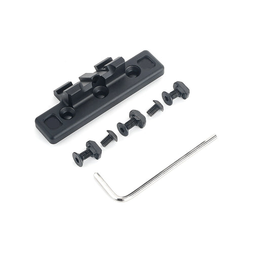 WADSN Thorntail KeyMod & M-LOK Offset Adaptive Light Mount - BLACK (WD02014) - APEXTAC GEAR