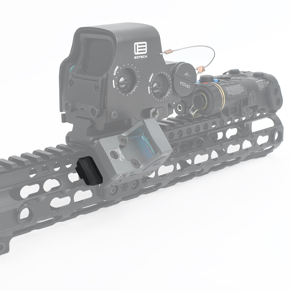 WADSN UNITY FUSION Offset Rail Flashlight Mount - BLACK (WD02019) - APEXTAC GEAR