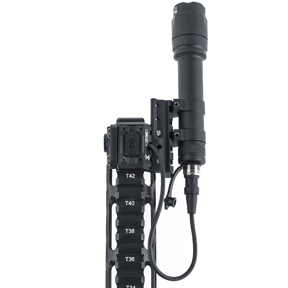 WADSN FUSION Mounting System Rail Flashlight Mount - BLACK (WD02020) - APEXTAC GEAR