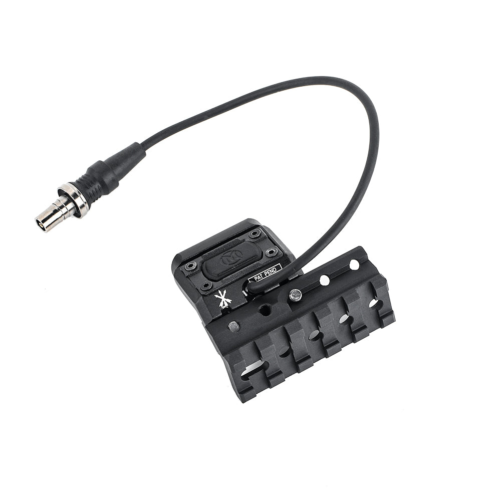 WADSN FUSION Mounting System Rail Flashlight Mount - BLACK (WD02020) - APEXTAC GEAR