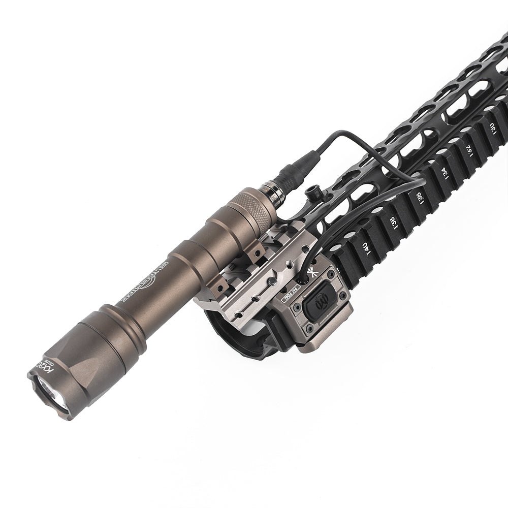 WADSN FUSION Mounting System Rail Flashlight Mount - TAN (WD02020) - APEXTAC GEAR