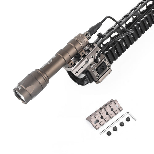 WADSN FUSION Mounting System Rail Flashlight Mount - TAN (WD02020) - APEXTAC GEAR