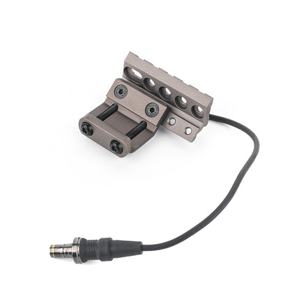 WADSN FUSION Mounting System Rail Flashlight Mount - TAN (WD02020) - APEXTAC GEAR
