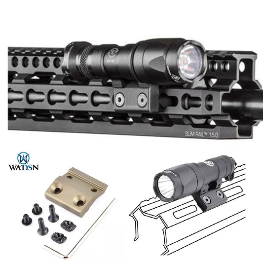 WADSN DD M-LOK & Keymod Scout Light Mount - TAN (WD02031) - APEXTAC GEAR