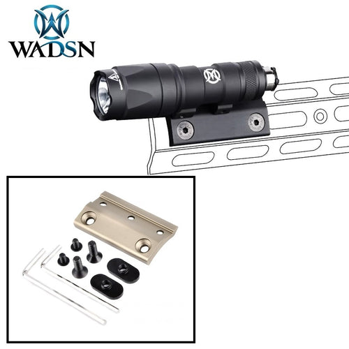 WADSN DD M-LOK & Keymod SMR 416 Scout Light Mount - TAN (WD02032) - APEXTAC GEAR