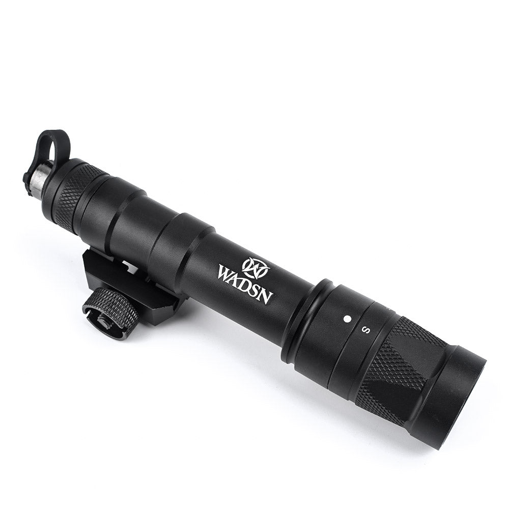 WADSN M600W SCOUT LIGHT LED Strobe Flashlight w/ Two Control Kit Version - BLACK - APEXTAC GEAR