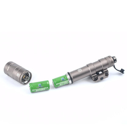 WADSN M600W SCOUT LIGHT LED Strobe Flashlight w/ Single Pressure Pad - TAN - APEXTAC GEAR