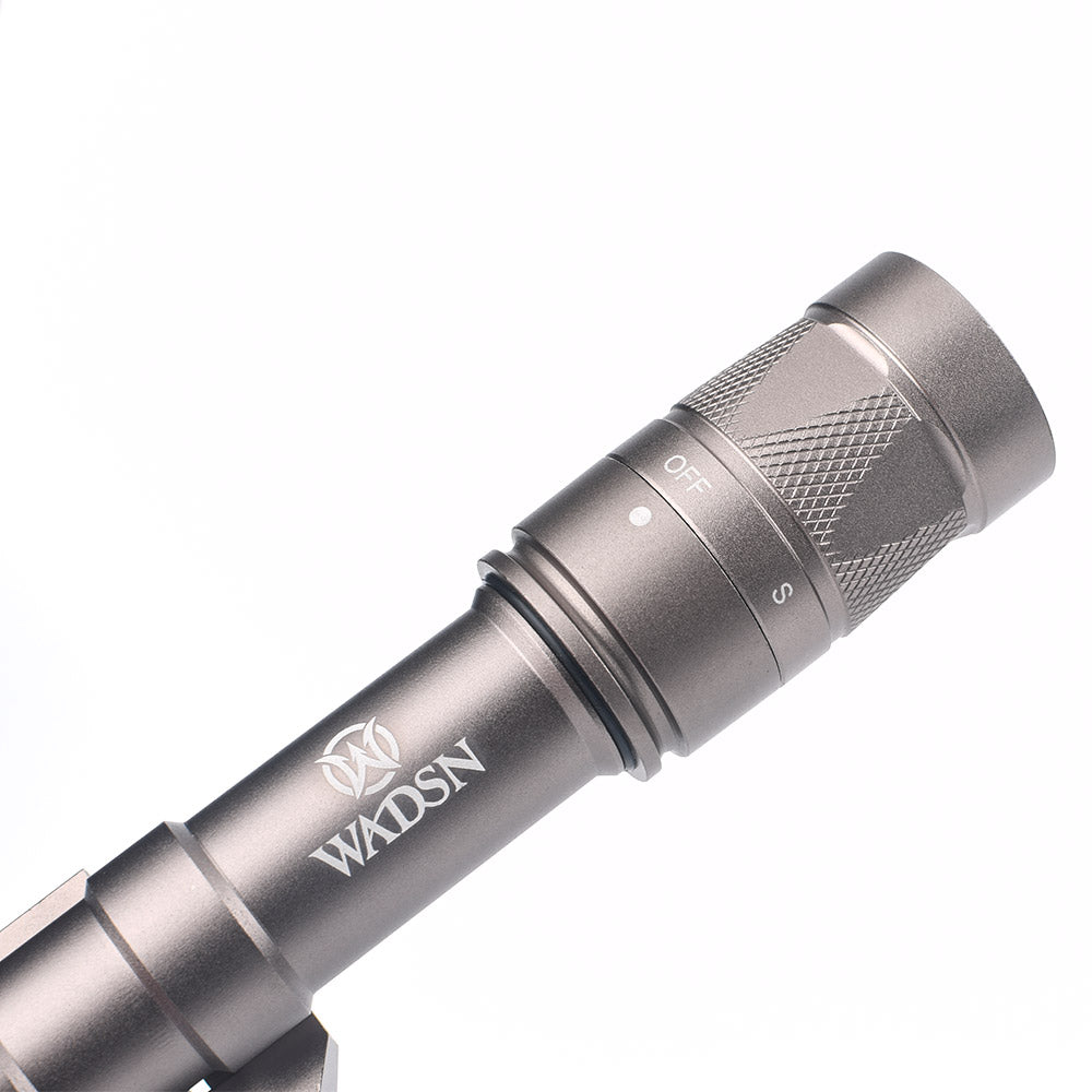 WADSN M600W SCOUT LIGHT LED Strobe Flashlight w/ SL07 Scout Dual Switch - TAN - APEXTAC GEAR