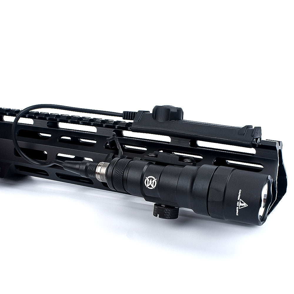 WADSN M300SF Scout Light Flashlight w/ Dual Function Remote Pad - BLACK * - APEXTAC GEAR