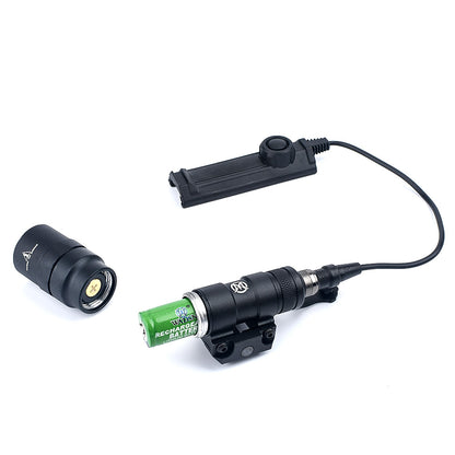 WADSN M300SF Scout Light Flashlight w/ Dual Function Remote Pad - BLACK * - APEXTAC GEAR
