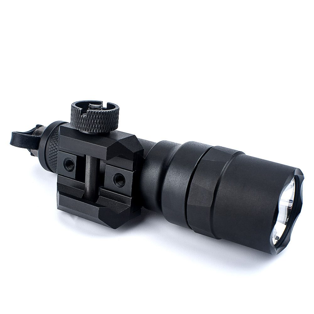 WADSN M300SF Single Fuel SCOUT LIGHT with Two Control Kit Version - BLACK - APEXTAC GEAR
