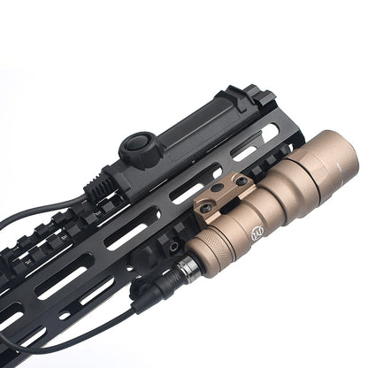 WADSN M300SF Scout Light Flashlight w/ Dual Function Remote Pad - TAN * - APEXTAC GEAR