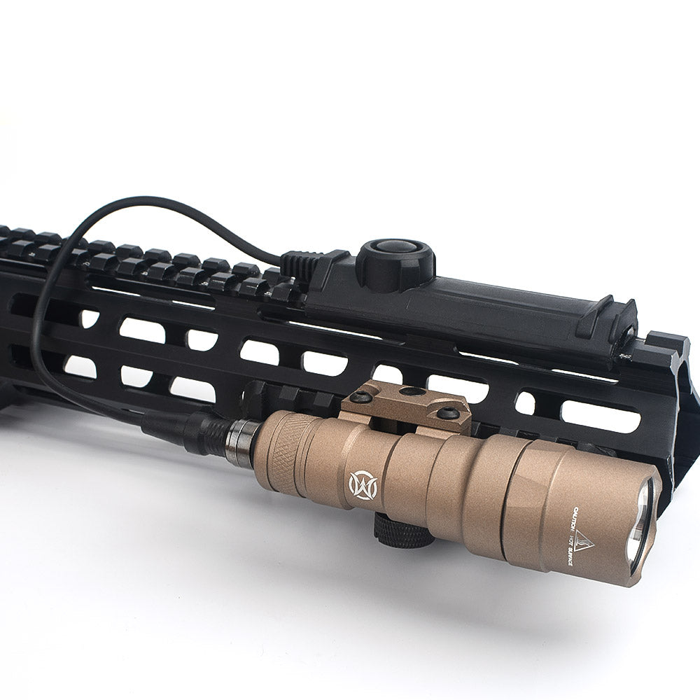 WADSN M300SF Scout Light Flashlight w/ Dual Function Remote Pad - TAN * - APEXTAC GEAR
