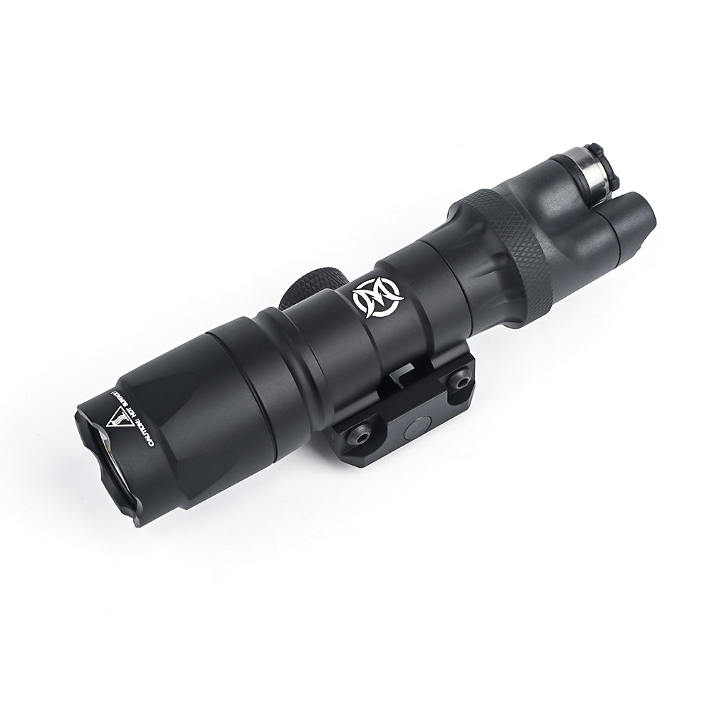 WADSN M300A Mini Scout Light LED Flashlight SL07 Scout Dual Switch Version  - BK - APEXTAC GEAR