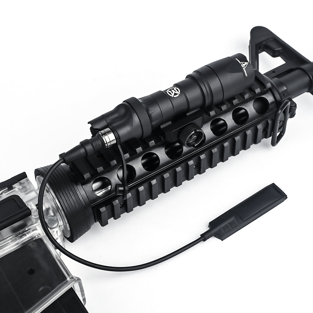 WADSN M300A Mini Scout Light LED Flashlight SL07 Scout Dual Switch Version  - BK - APEXTAC GEAR