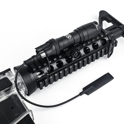 WADSN M300A Mini Scout Light LED Flashlight SL07 Scout Dual Switch Version  - BK - APEXTAC GEAR