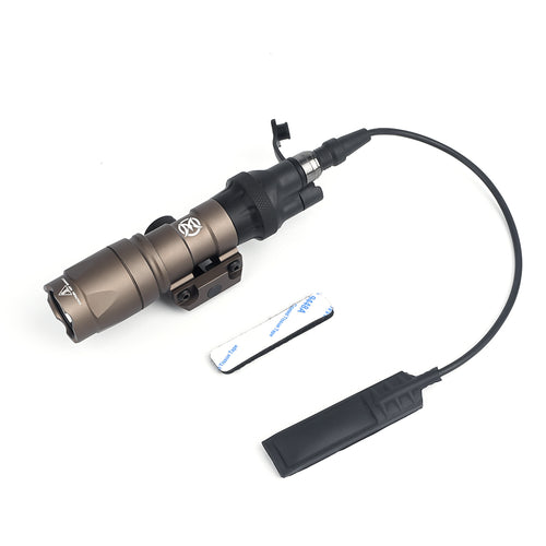 WADSN M300A Mini Scout Light LED Flashlight SL07 Scout Dual Switch Version  - TAN - APEXTAC GEAR