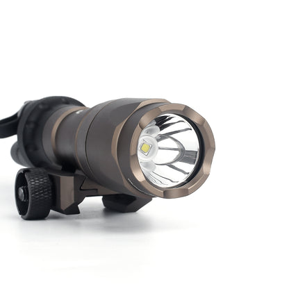 WADSN M300A Mini Scout Light LED Flashlight SL07 Scout Dual Switch Version  - TAN - APEXTAC GEAR