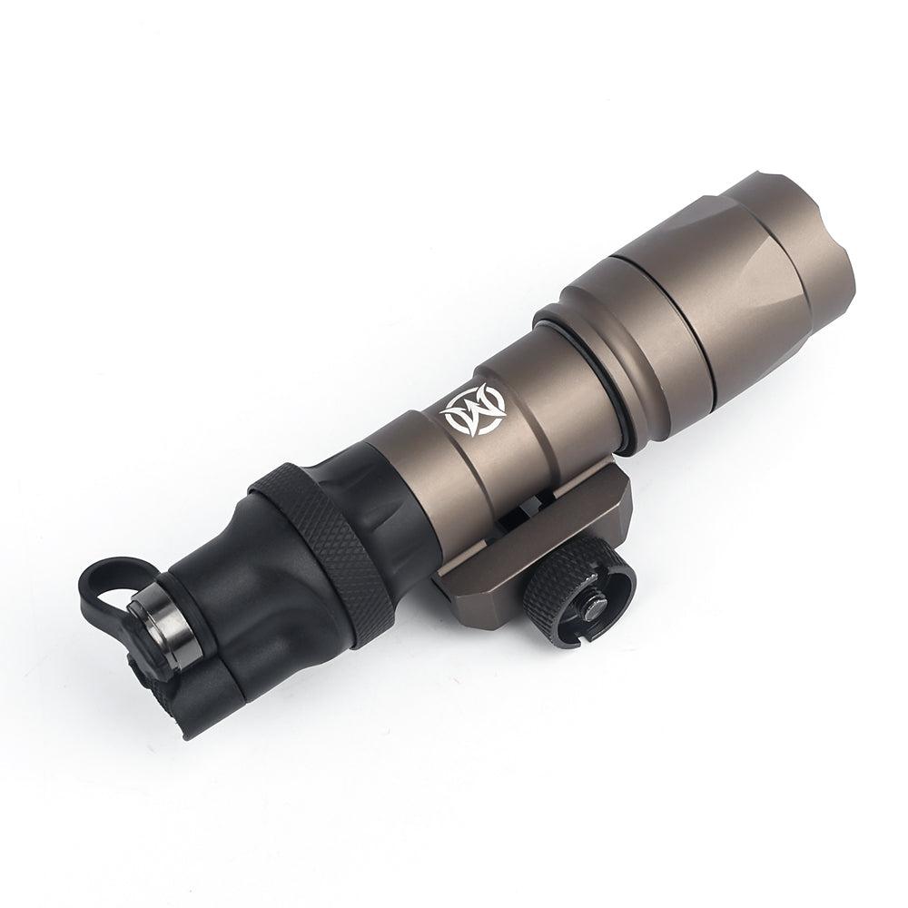 WADSN M300A Mini Scout Light LED Flashlight SL07 Scout Dual Switch Version  - TAN - APEXTAC GEAR