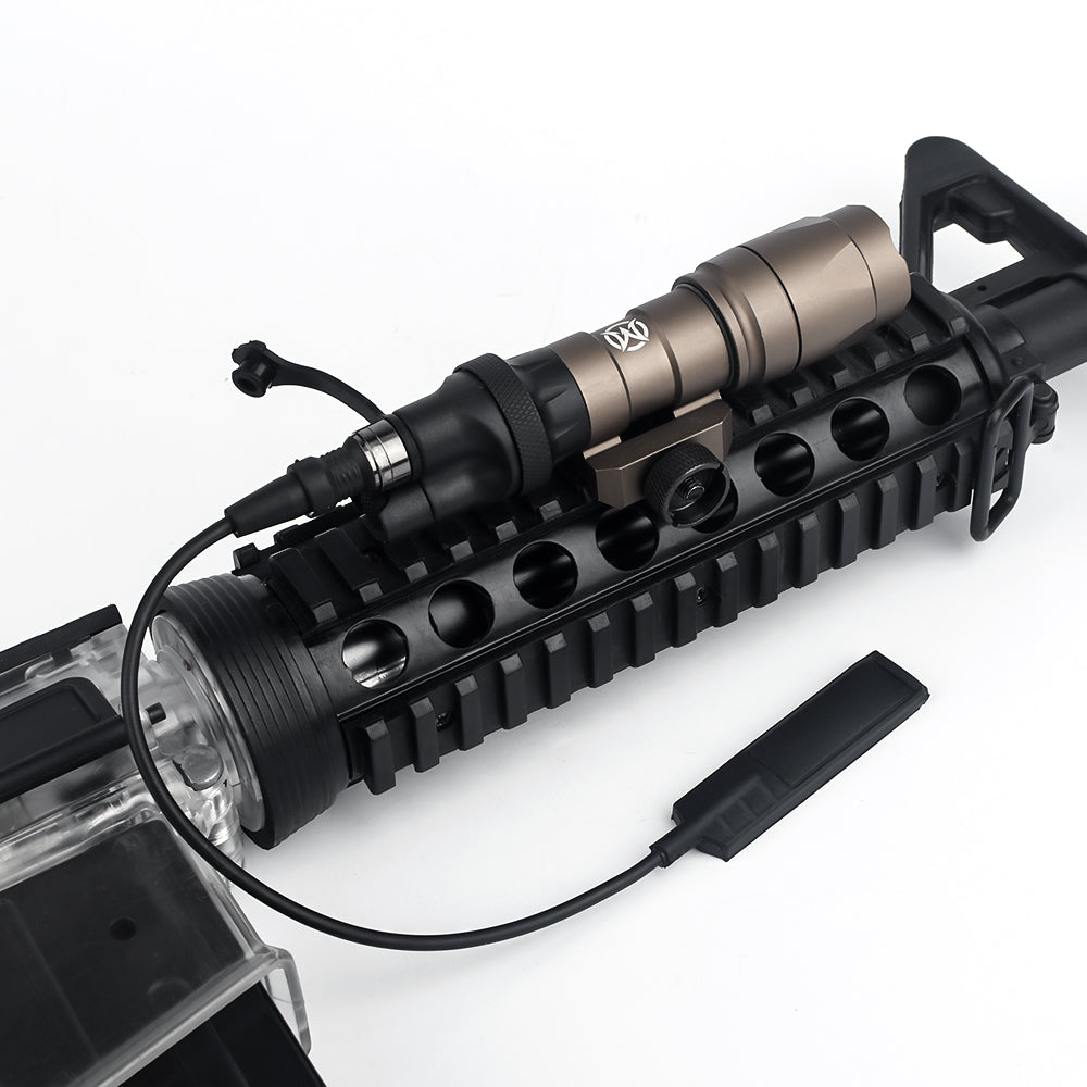 WADSN M300A Mini Scout Light LED Flashlight SL07 Scout Dual Switch Version  - TAN - APEXTAC GEAR