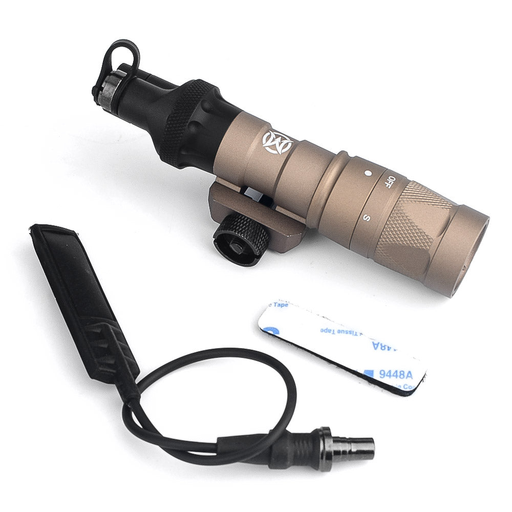 WADSN M300W Scout Light Flashlight Strobe with SL07 Scout Dual Switch - TAN - APEXTAC GEAR