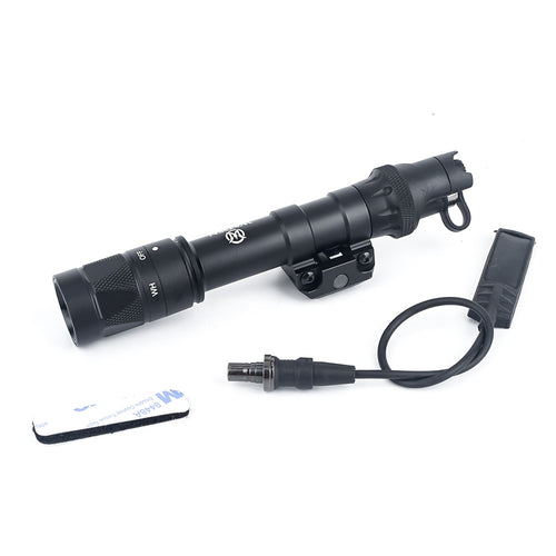 WADSN M600W SCOUT LIGHT LED Strobe Flashlight w/ SL07 Scout Dual Switch - BK - APEXTAC GEAR