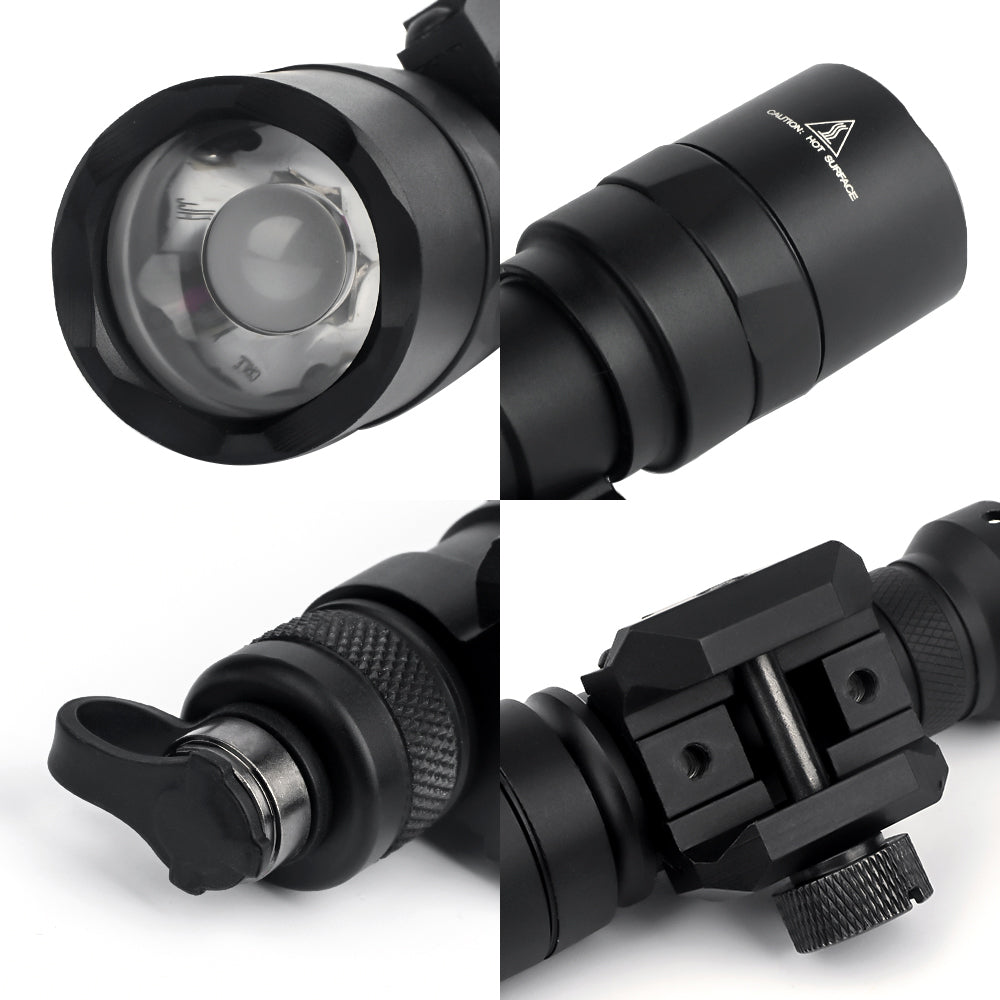 WADSN M300C Mini Scout Light LED Flashlight w/ Single Pressure Pad Version BLACK - APEXTAC GEAR