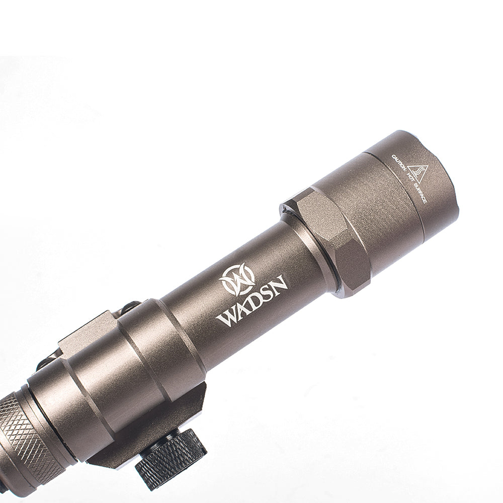WADSN M600B Rail Mount Tactical LED Flashlight w/ Two Control Kit Version - TAN - APEXTAC GEAR
