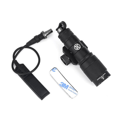 WADSN M300A Scout Light LED Flashlight with Single Pressure Switch Pad - BLACK - APEXTAC GEAR